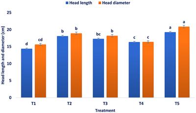 Influence of foliar spray and post-harvest treatments on head yield, shelf-life, and physicochemical qualities of broccoli